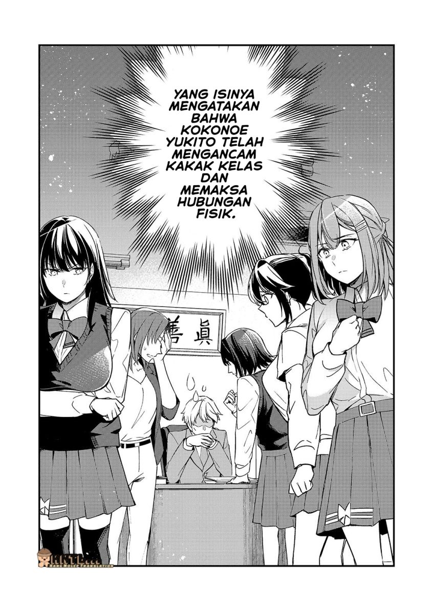 Baca Komik Ore ni Trauma wo Ataeta Joshi-tachi ga Chirachira Mitekuru kedo, Zannen desu ga Teokure desu Chapter 24 halaman 4