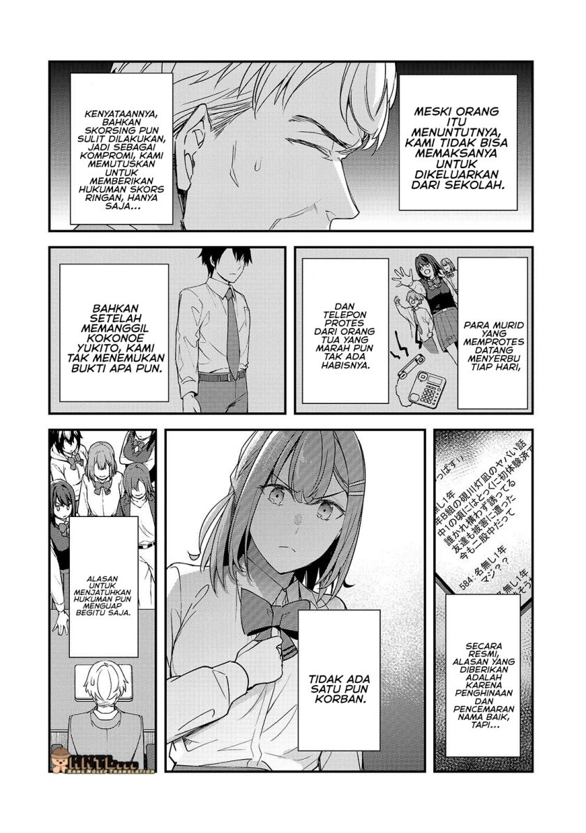 Baca Komik Ore ni Trauma wo Ataeta Joshi-tachi ga Chirachira Mitekuru kedo, Zannen desu ga Teokure desu Chapter 24 halaman 5