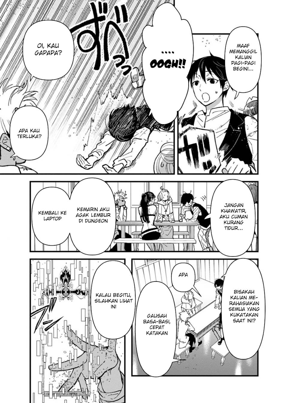 Ore, Yuusha janai desu kara. – VR Sekai no Chouten ni Kunrin Seshi Otoko. Tenseishi, Level 1 no Mushoku kara Restart suru Chapter 06
