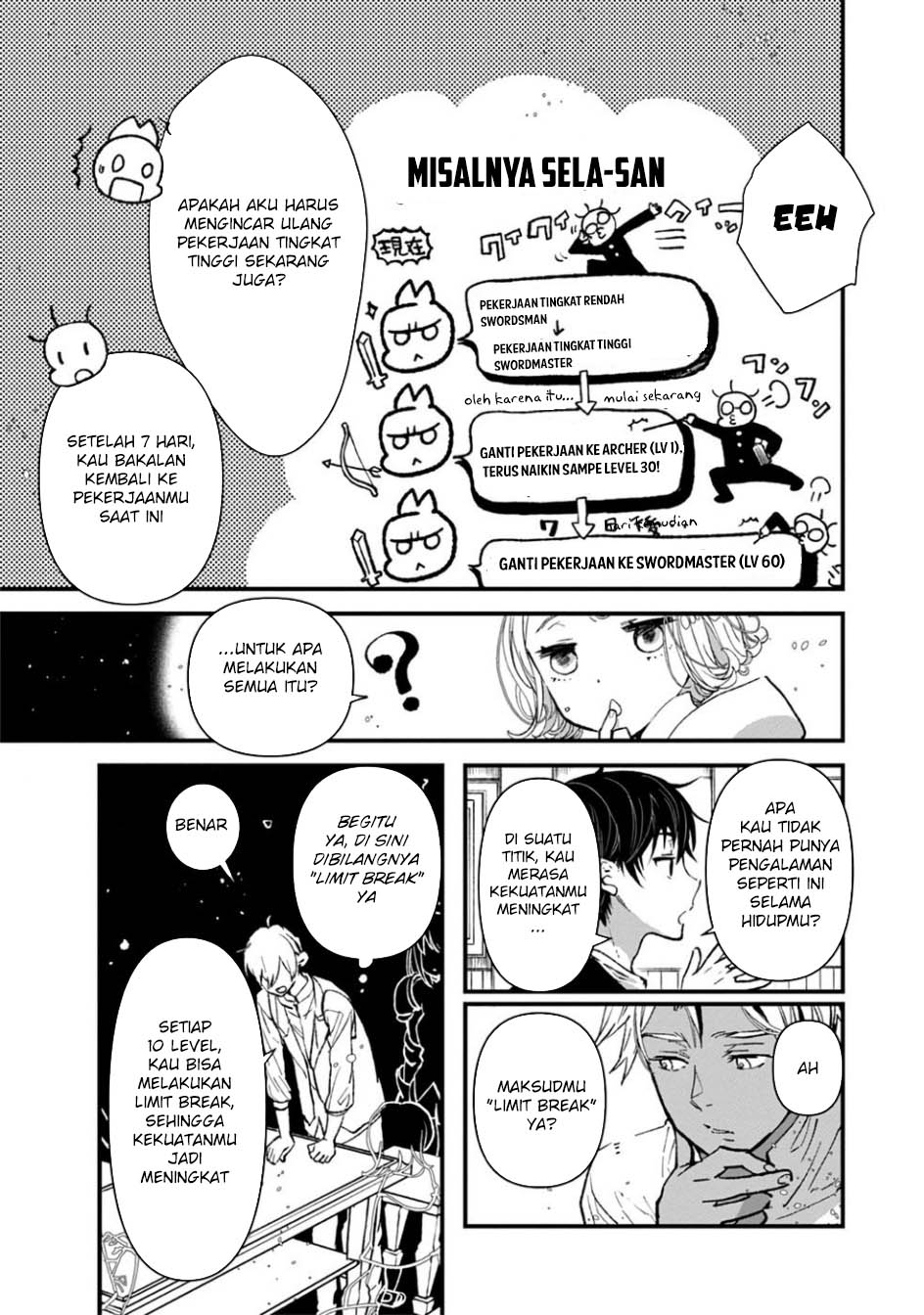 Ore, Yuusha janai desu kara. – VR Sekai no Chouten ni Kunrin Seshi Otoko. Tenseishi, Level 1 no Mushoku kara Restart suru Chapter 06