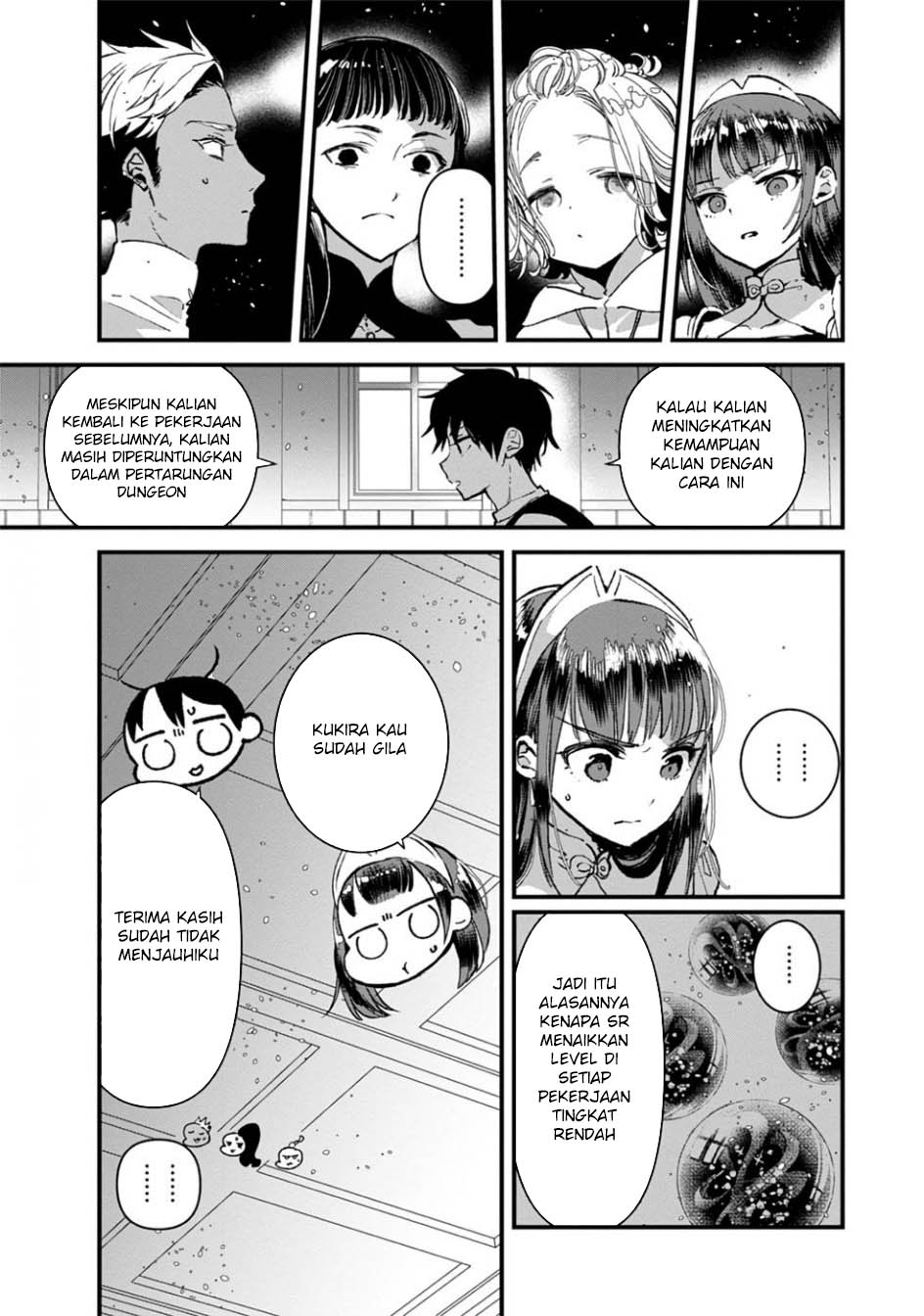 Ore, Yuusha janai desu kara. – VR Sekai no Chouten ni Kunrin Seshi Otoko. Tenseishi, Level 1 no Mushoku kara Restart suru Chapter 06