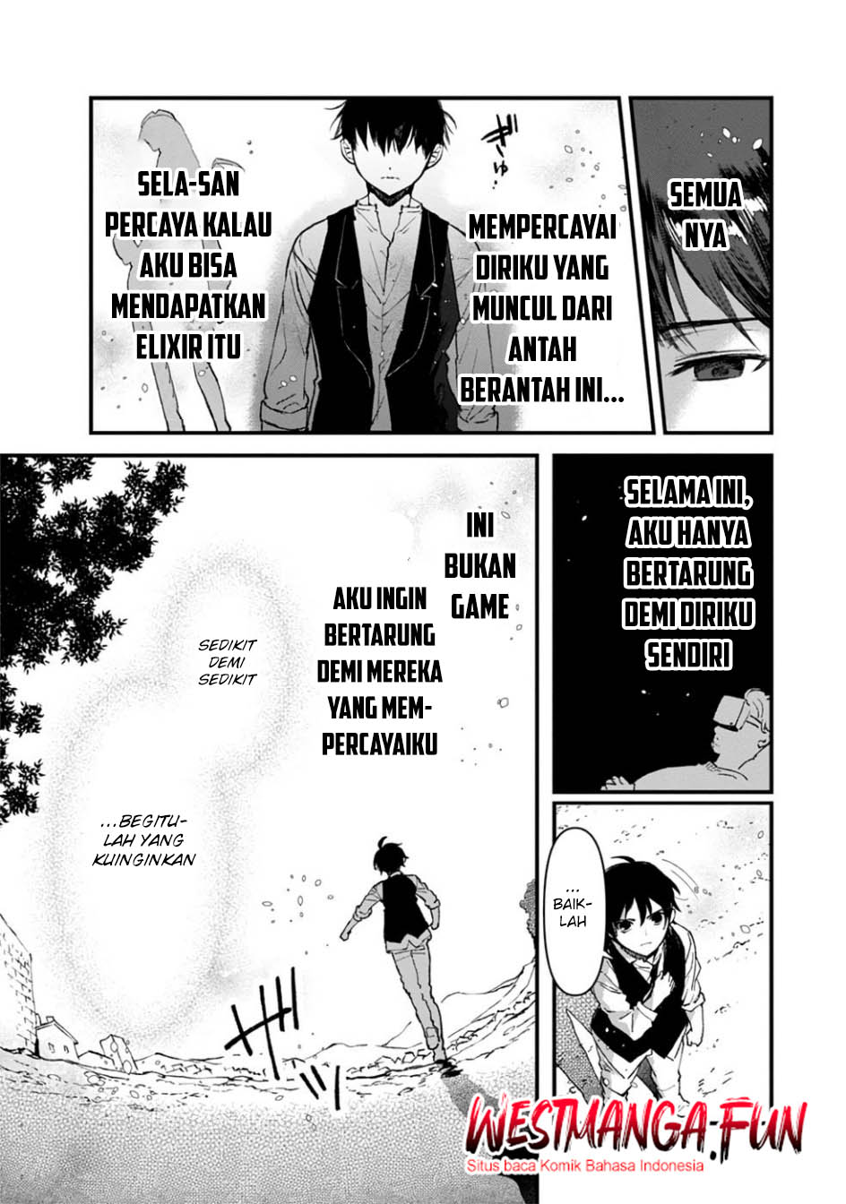 Ore, Yuusha janai desu kara. – VR Sekai no Chouten ni Kunrin Seshi Otoko. Tenseishi, Level 1 no Mushoku kara Restart suru Chapter 06