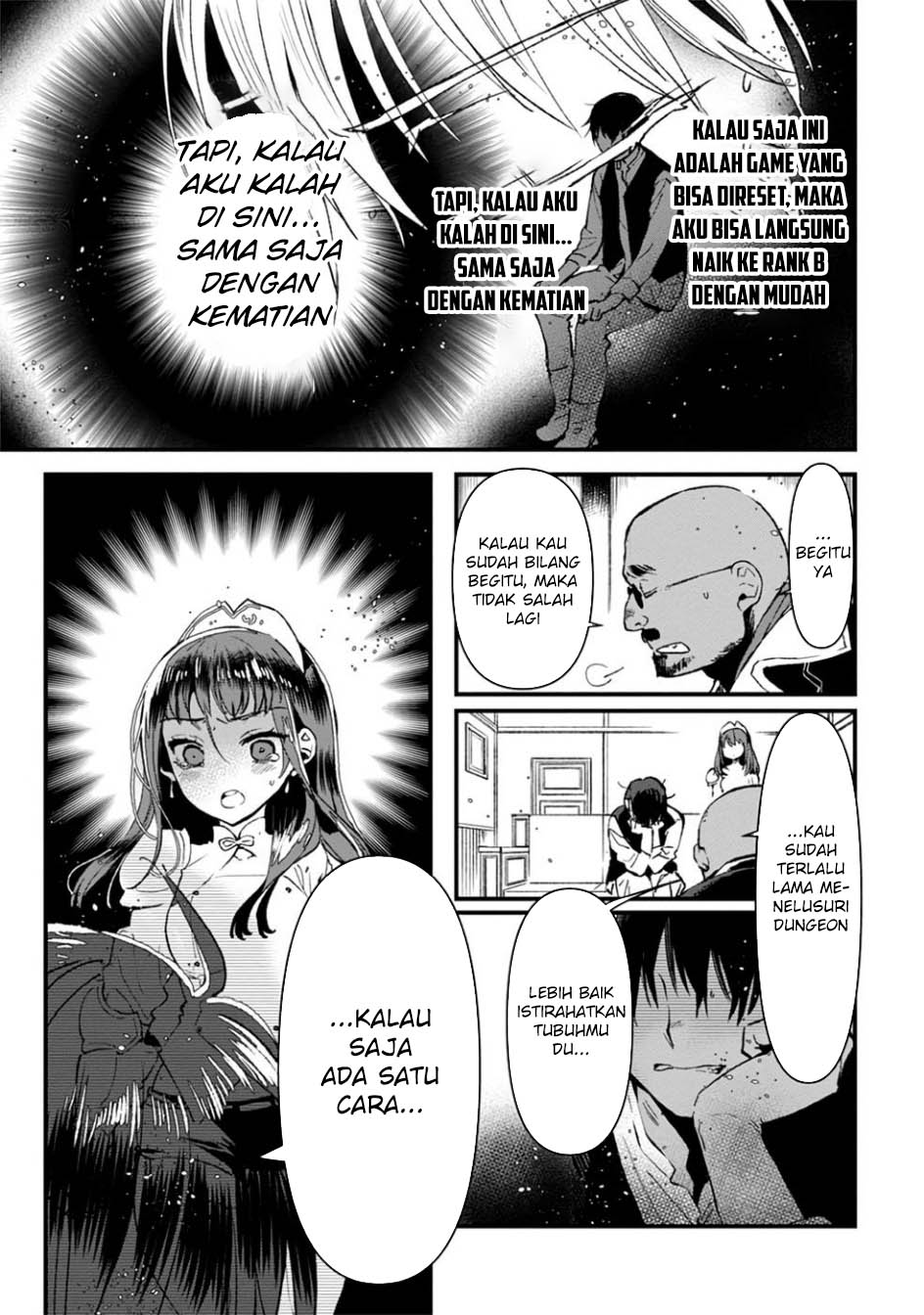 Ore, Yuusha janai desu kara. – VR Sekai no Chouten ni Kunrin Seshi Otoko. Tenseishi, Level 1 no Mushoku kara Restart suru Chapter 06