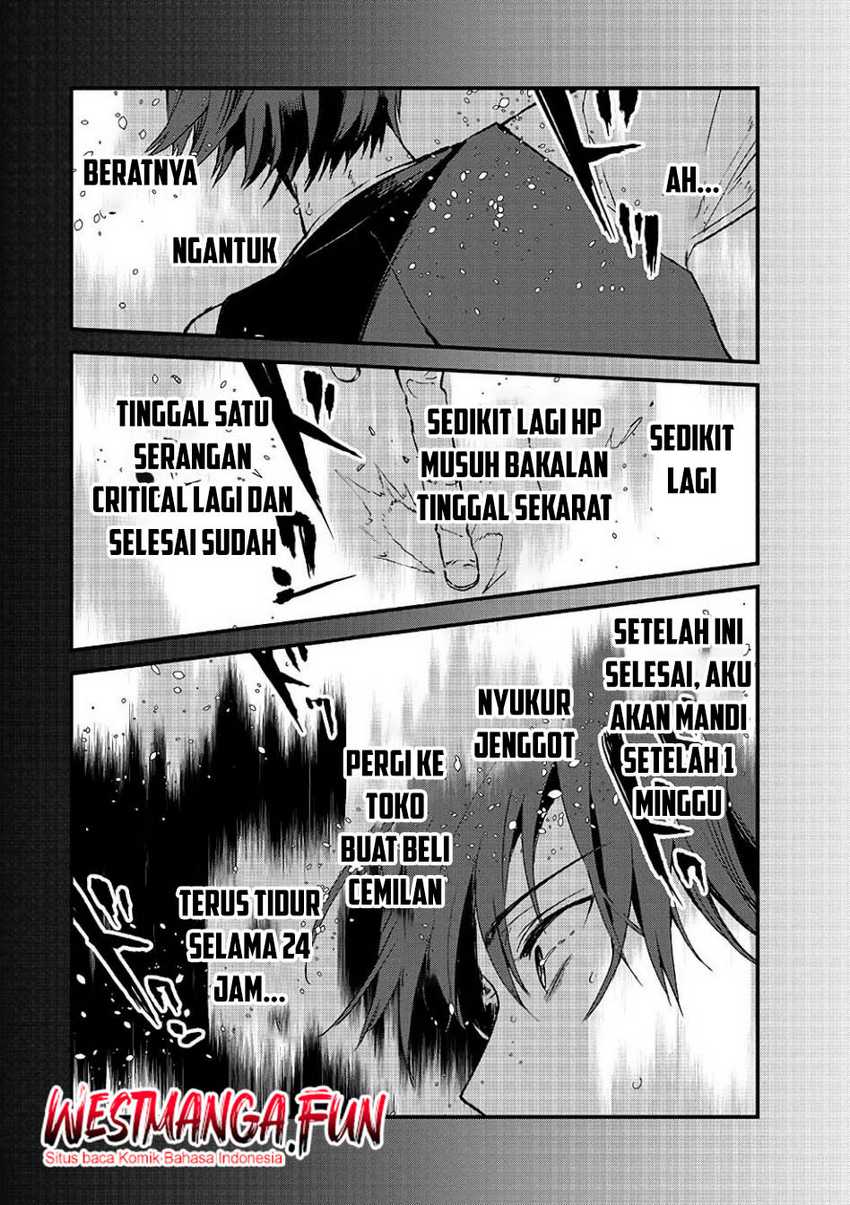 Ore, Yuusha janai desu kara. – VR Sekai no Chouten ni Kunrin Seshi Otoko. Tenseishi, Level 1 no Mushoku kara Restart suru Chapter 09