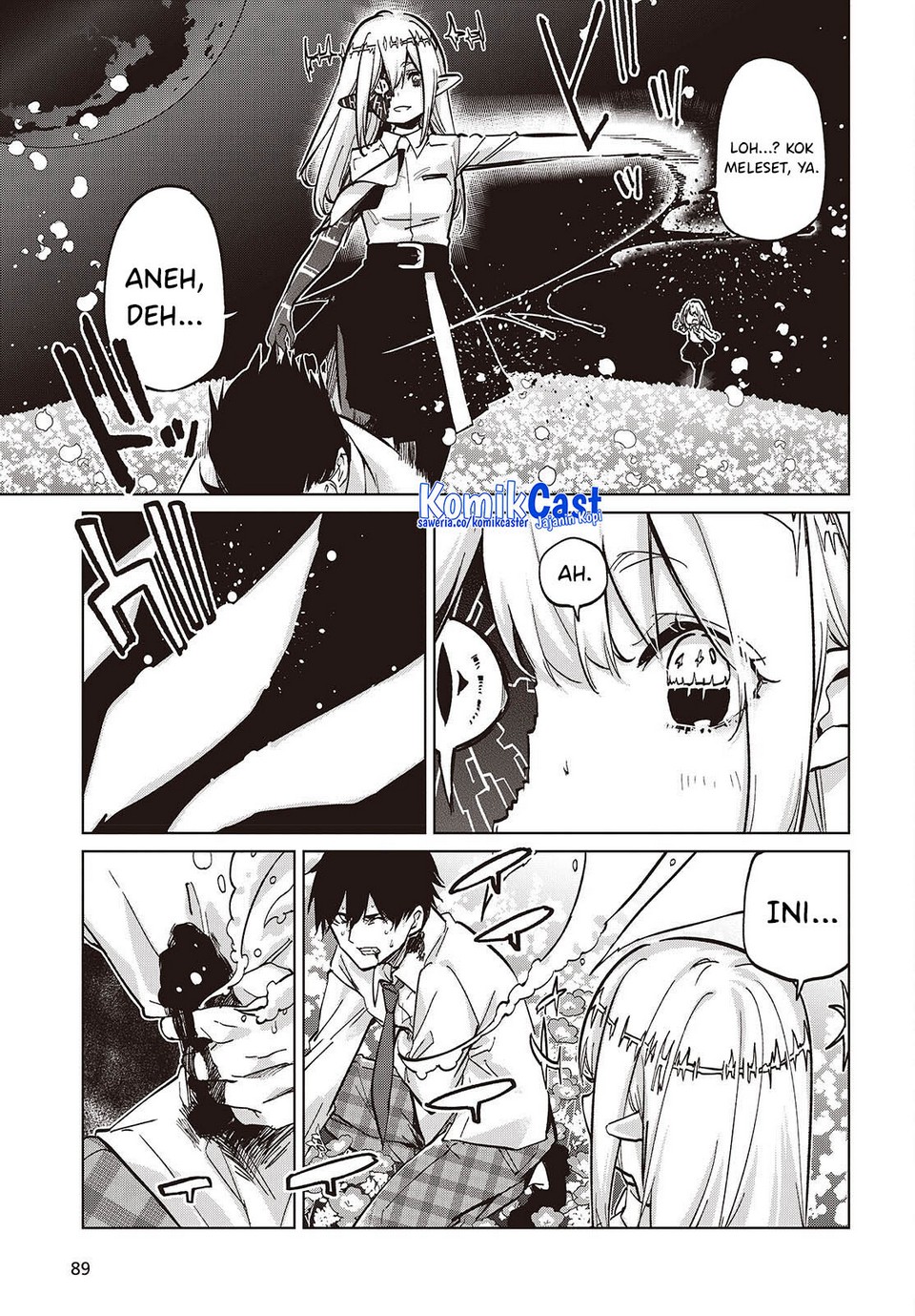 Oroka na Tenshi wa Akuma to Odoru Chapter 100 page 54