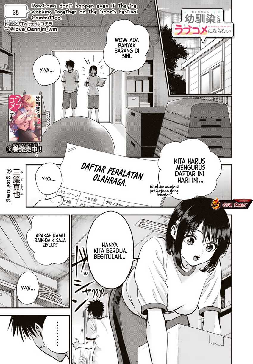 Baca Komik Osananajimi To Wa Rabukome Ni Naranai Chapter 35 halaman 2