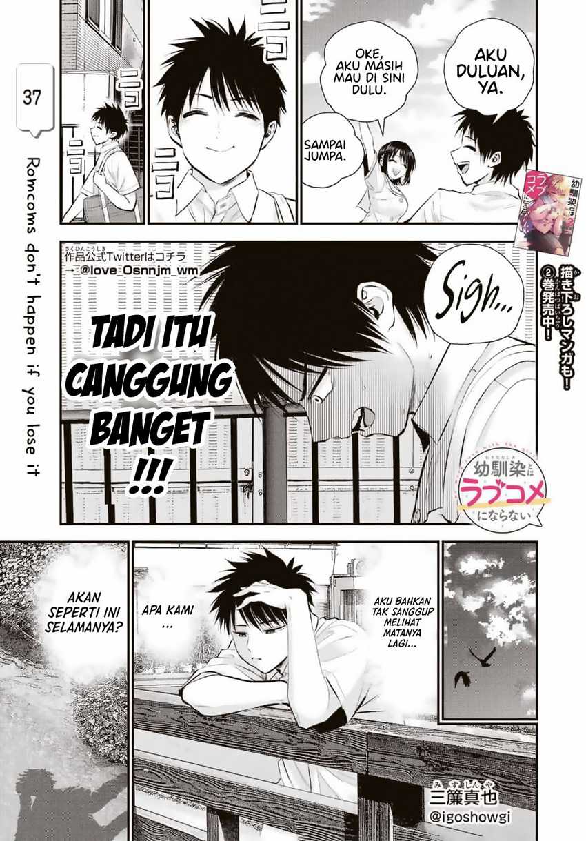 Baca Komik Osananajimi To Wa Rabukome Ni Naranai Chapter 37 halaman 3