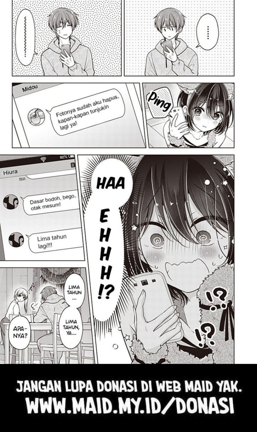 Osananajimi wo Onnanoko ni Shiteshimatta Hanashi Chapter 119.5 page 10