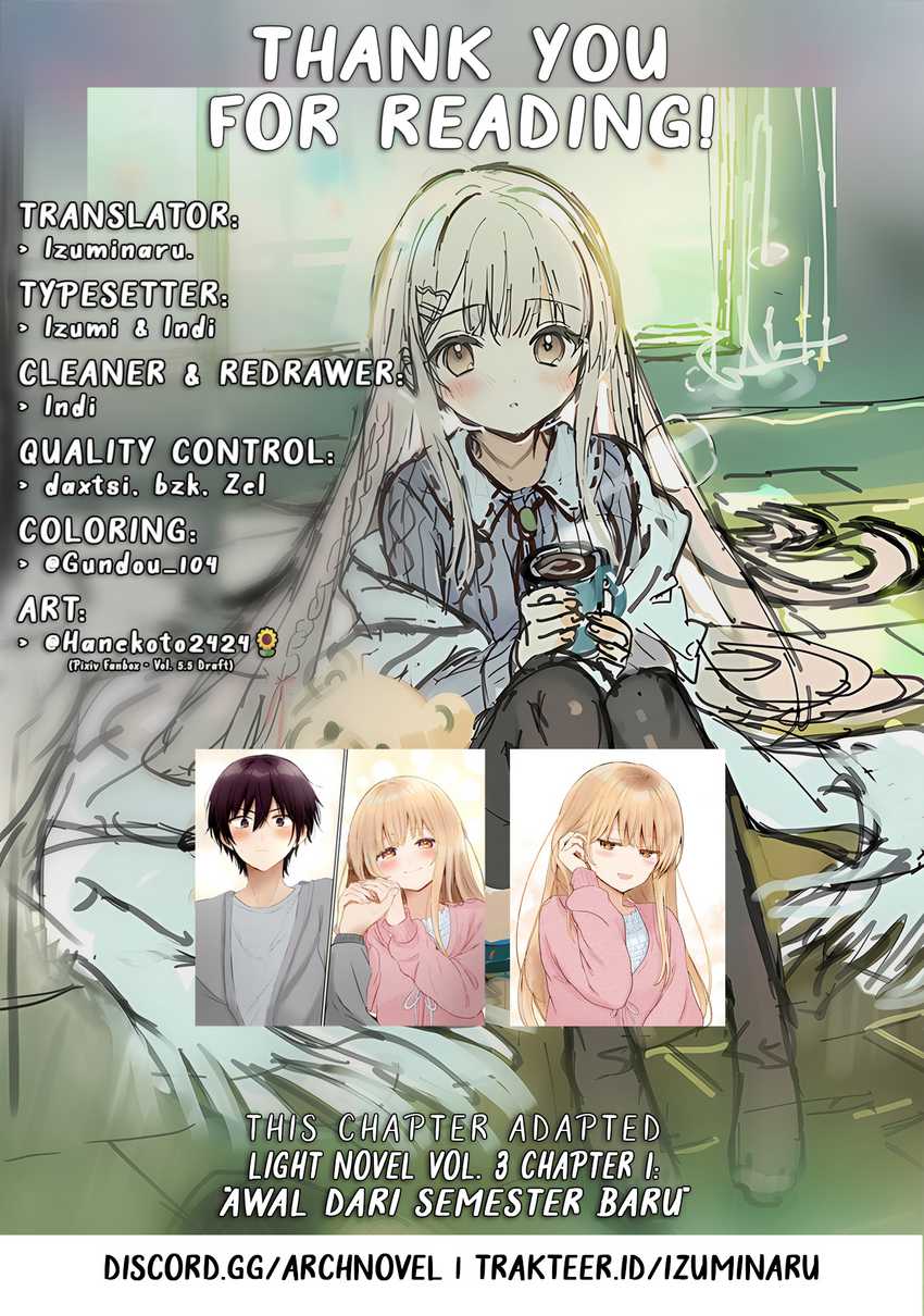 Otonari no Tenshi-sama ni Itsunomanika Dame Ningen ni Sareteita Ken  Chapter 23.1