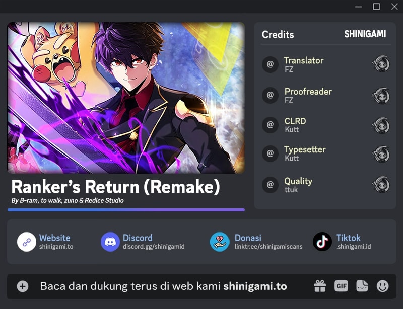 Baca Komik Ranker’s Return (Remake) Chapter 199 halaman 1
