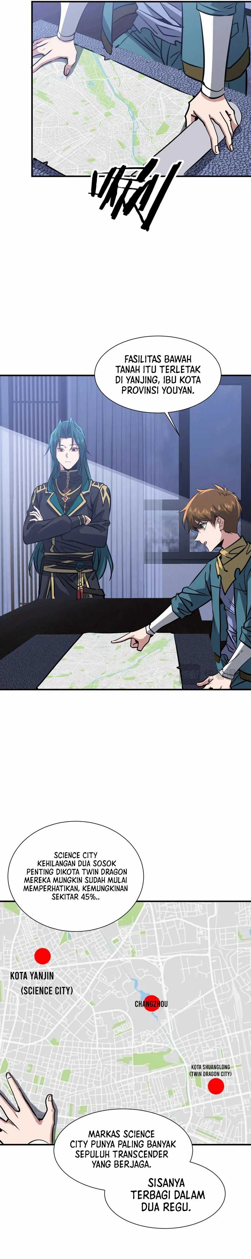 Baca Komik Rebirth of a Dark Mage: Unveiling a Zombie Planet from the Start Chapter 45 halaman 15
