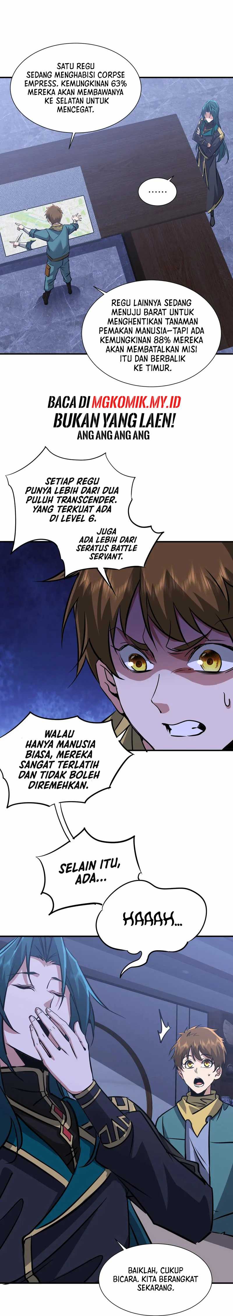 Baca Komik Rebirth of a Dark Mage: Unveiling a Zombie Planet from the Start Chapter 45 halaman 16
