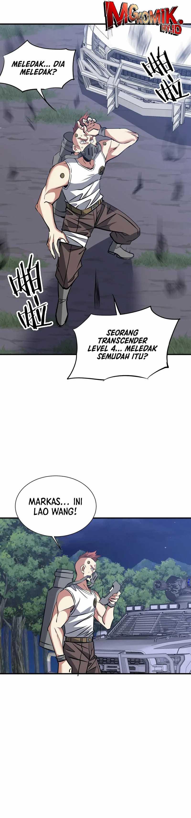 Baca Komik Rebirth of a Dark Mage: Unveiling a Zombie Planet from the Start Chapter 45 halaman 2