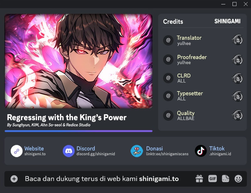 Regressing With The King’s Power  Chapter 93