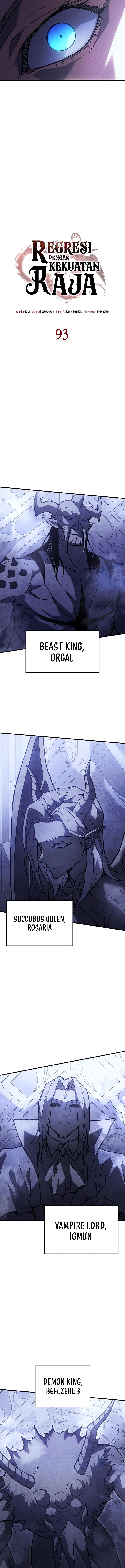 Regressing With The King’s Power  Chapter 93