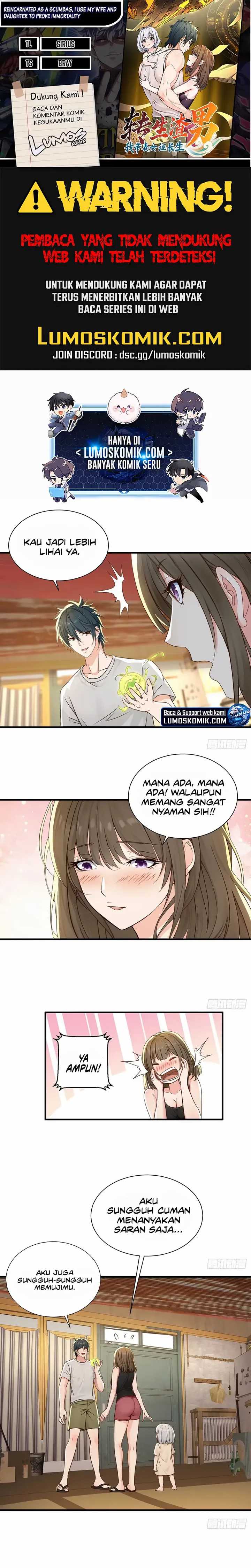 Reincarnated as a Scumbag, I Use My Wife and Daughter to Prove Immortality Chapter 18 page 2