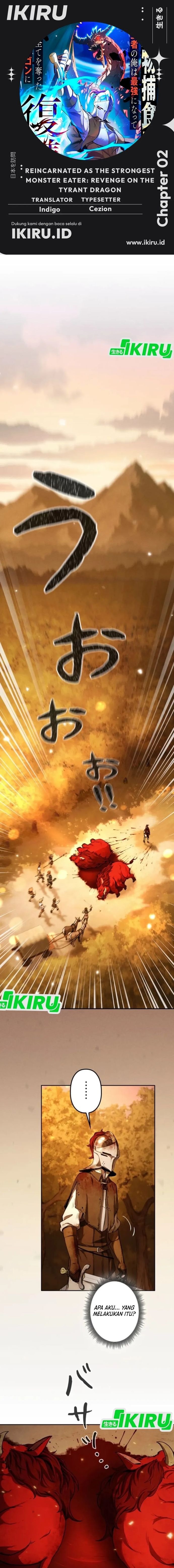Baca Reincarnated as the Strongest Monster Eater: Revenge on the Tyrant Dragon - Chapter 2 halaman 1