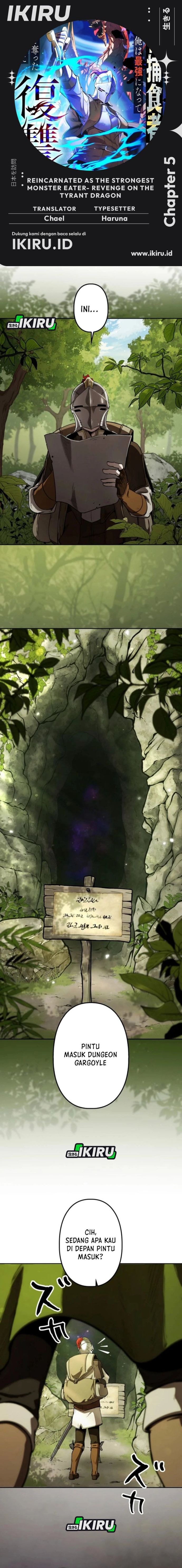 Baca Reincarnated as the Strongest Monster Eater: Revenge on the Tyrant Dragon - Chapter 5 halaman 1