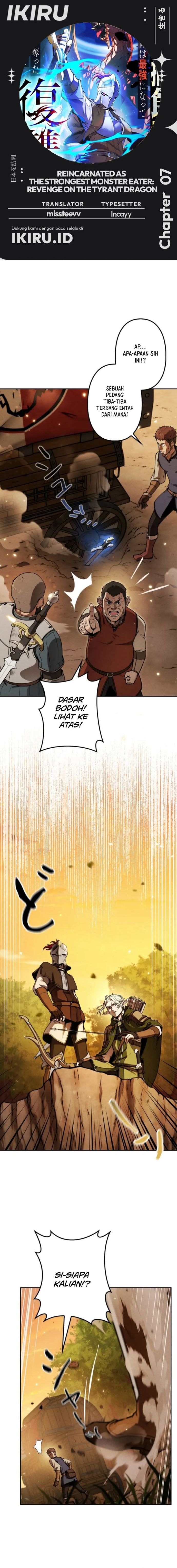 Baca Reincarnated as the Strongest Monster Eater: Revenge on the Tyrant Dragon - Chapter 7 halaman 1