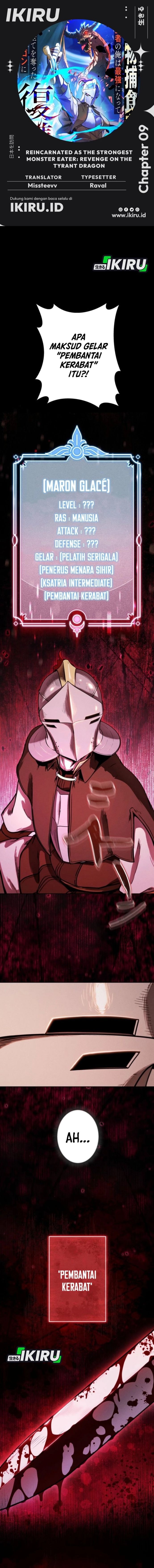 Baca Reincarnated as the Strongest Monster Eater: Revenge on the Tyrant Dragon - Chapter 9 halaman 1