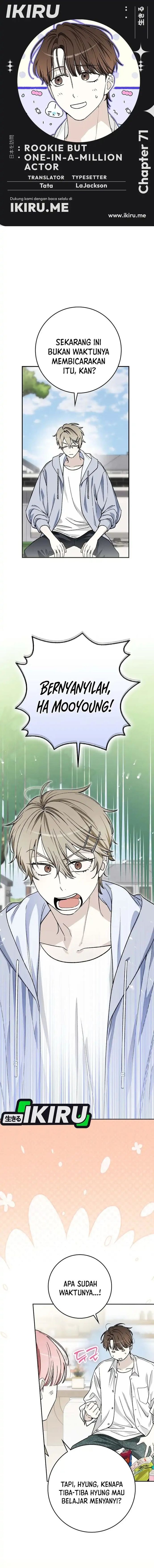 Rookie but One-In-A-Million Actor - Chapter 71 - Page 1