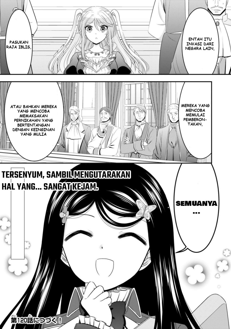 Baca Komik Rougo ni Sonaete Isekai de 8-manmai no Kinka wo Tamemasu Chapter 119 halaman 10