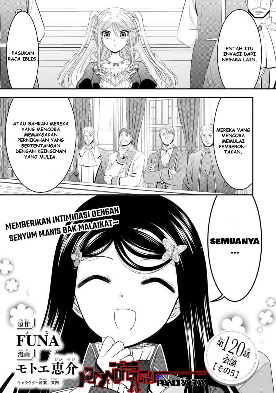 Baca Komik Rougo ni Sonaete Isekai de 8-manmai no Kinka wo Tamemasu Chapter 120 halaman 2