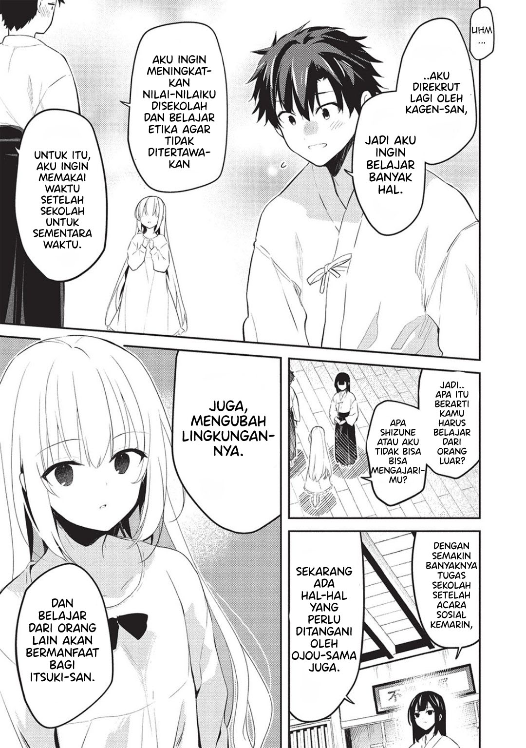 Baca Komik Saijo no Osewa ~Takane no Hana Darakena Meimon Kou de, Gakuin Ichi no Ojou-sama (Seikatsu Noryoku Kaimu) o Kagenagara Osewa suru Koto ni Narimashita~ Chapter 25 halaman 10
