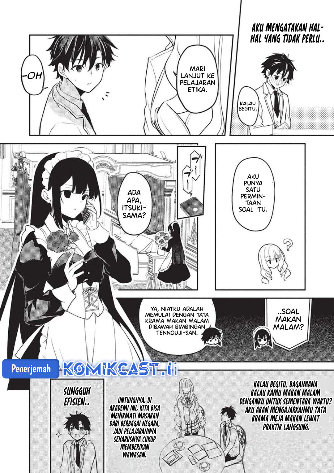 Baca Komik Saijo no Osewa ~Takane no Hana Darakena Meimon Kou de, Gakuin Ichi no Ojou-sama (Seikatsu Noryoku Kaimu) o Kagenagara Osewa suru Koto ni Narimashita~ Chapter 26 halaman 17