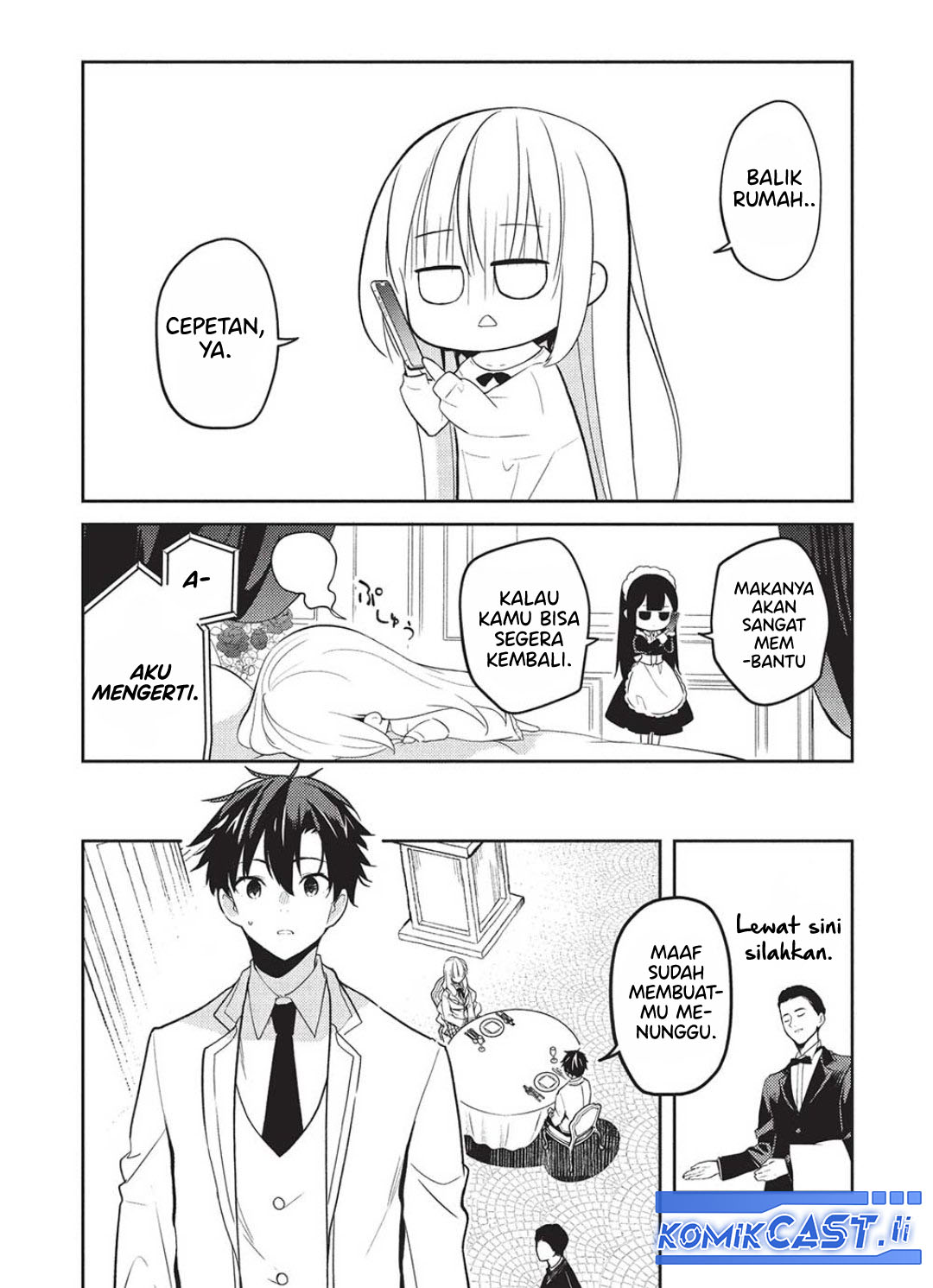 Baca Komik Saijo no Osewa ~Takane no Hana Darakena Meimon Kou de, Gakuin Ichi no Ojou-sama (Seikatsu Noryoku Kaimu) o Kagenagara Osewa suru Koto ni Narimashita~ Chapter 26 halaman 19