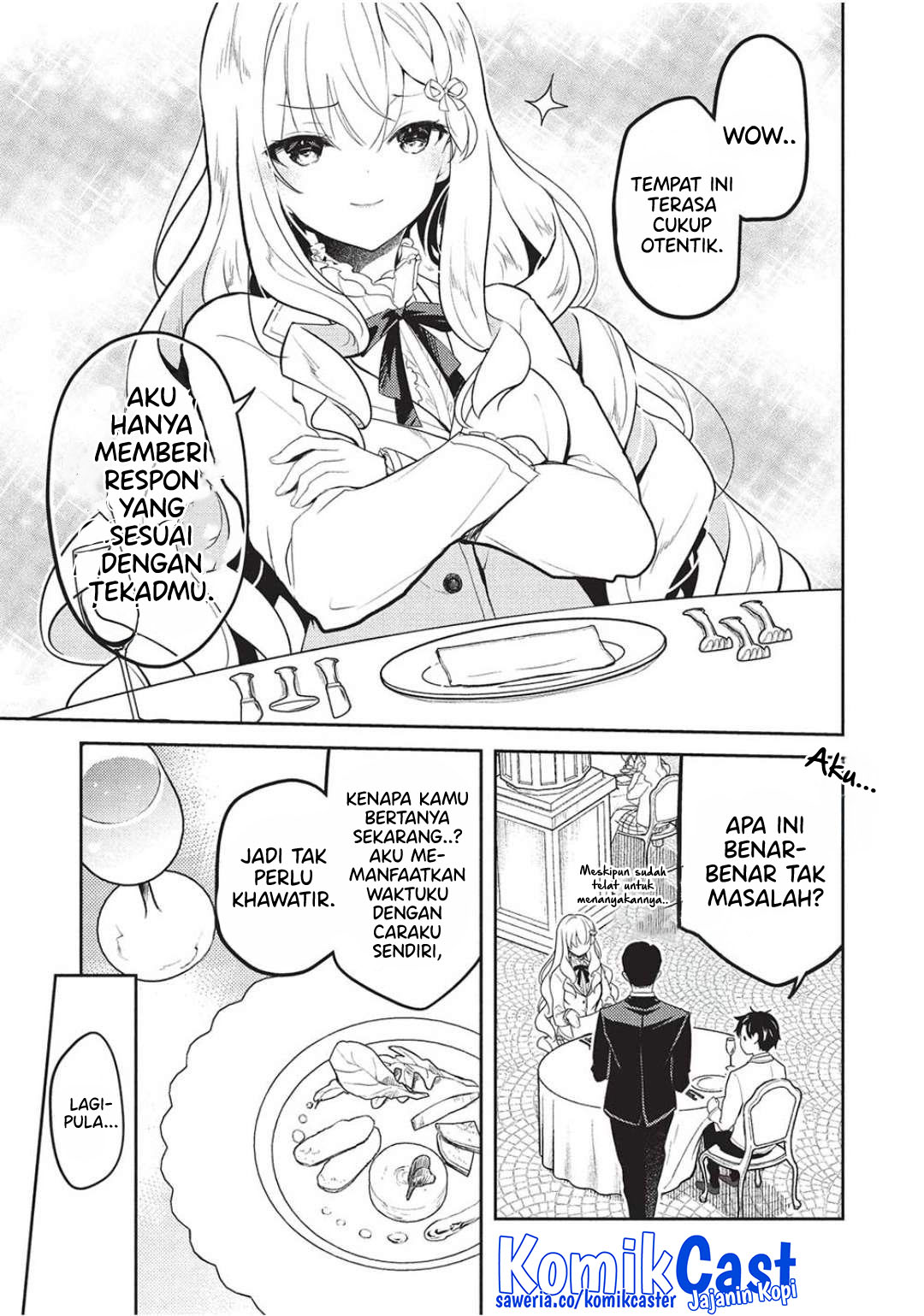 Baca Komik Saijo no Osewa ~Takane no Hana Darakena Meimon Kou de, Gakuin Ichi no Ojou-sama (Seikatsu Noryoku Kaimu) o Kagenagara Osewa suru Koto ni Narimashita~ Chapter 26 halaman 20