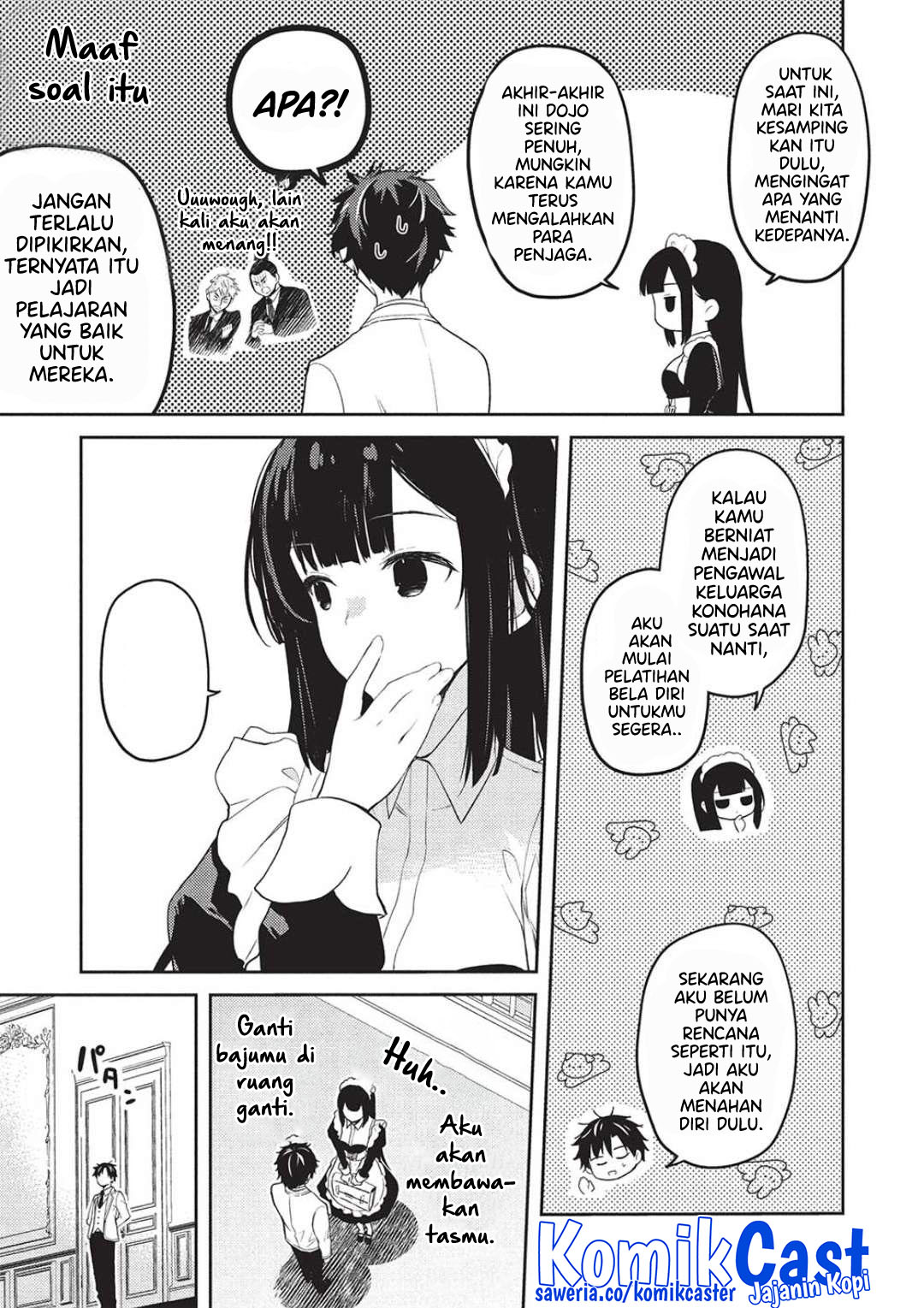 Baca Komik Saijo no Osewa ~Takane no Hana Darakena Meimon Kou de, Gakuin Ichi no Ojou-sama (Seikatsu Noryoku Kaimu) o Kagenagara Osewa suru Koto ni Narimashita~ Chapter 26 halaman 24