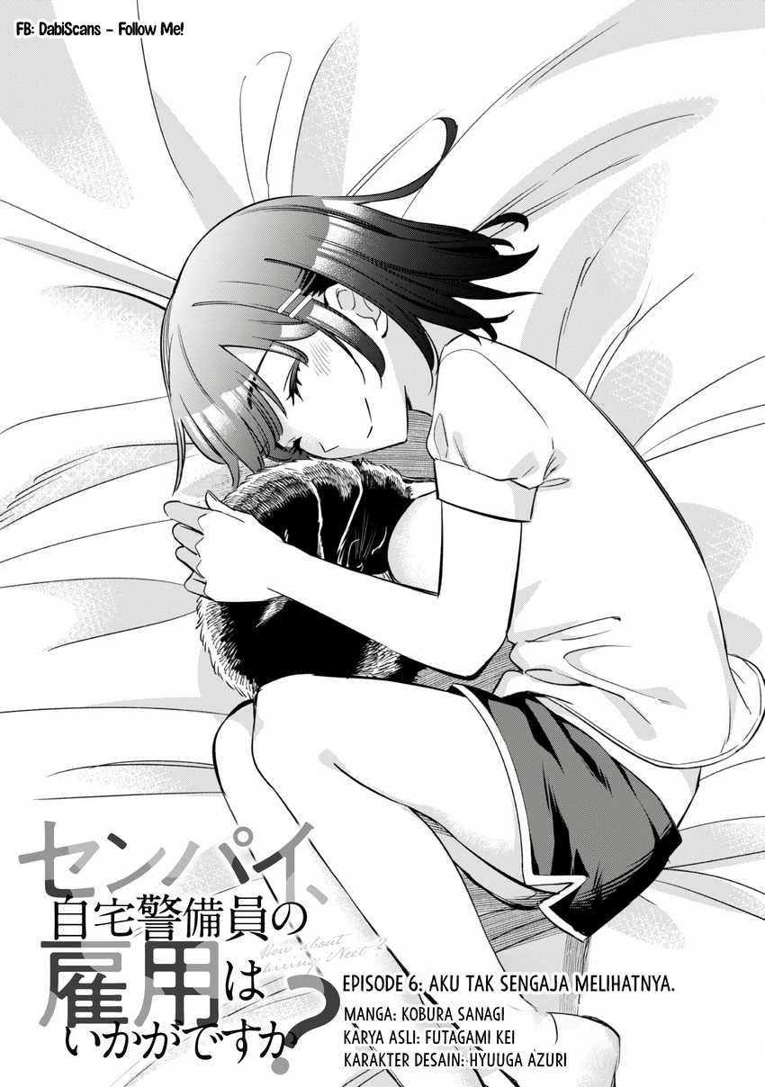 Senpai, Jitaku Keibiin no Koyou wa Ikaga desu ka? Chapter 06 page 6