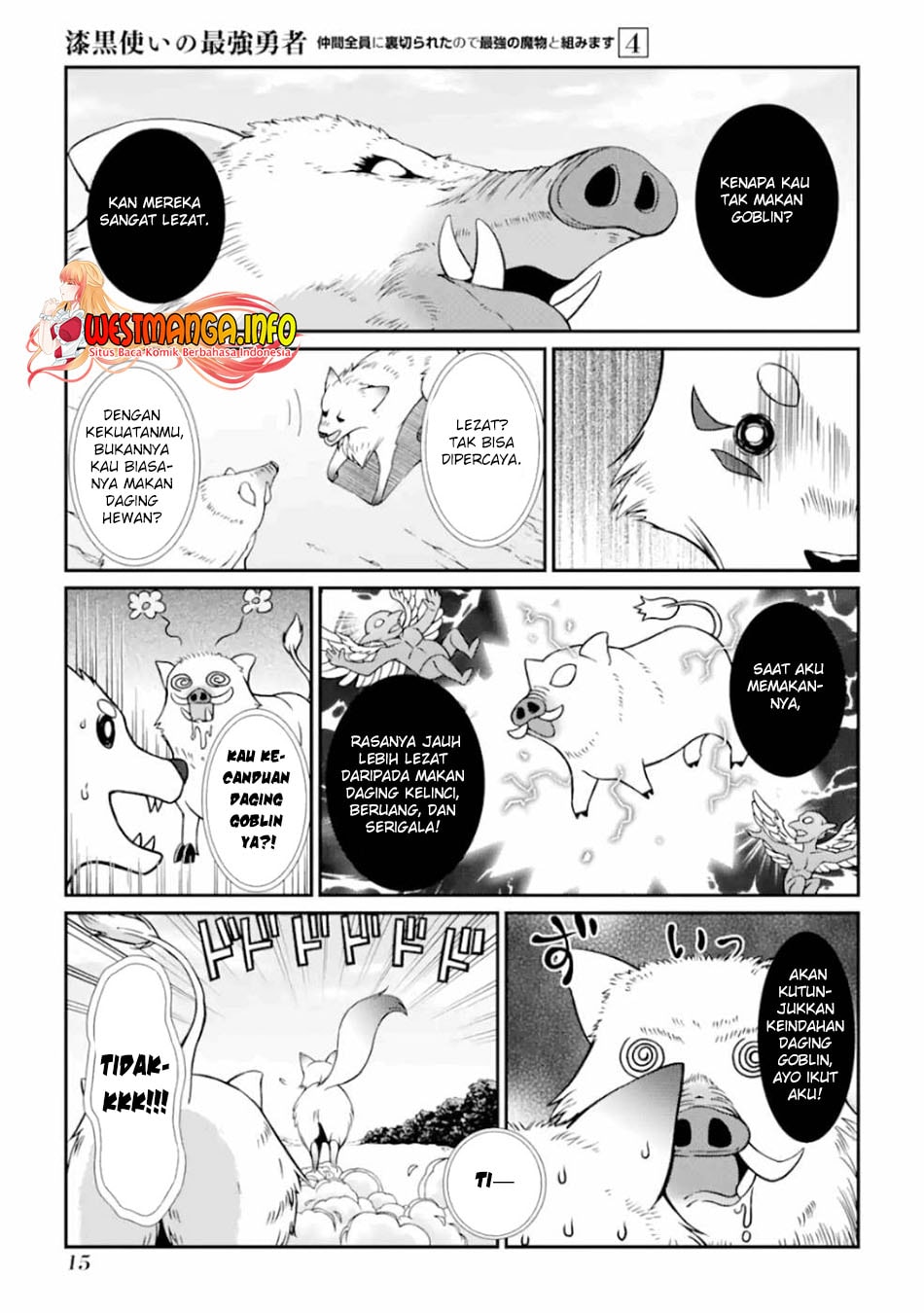 Shikkoku Tsukai no Saikyo Yusha Nakama Zen’in ni Uragira Retanode Saikyo no Mamono - Chapter 14 - Page 16