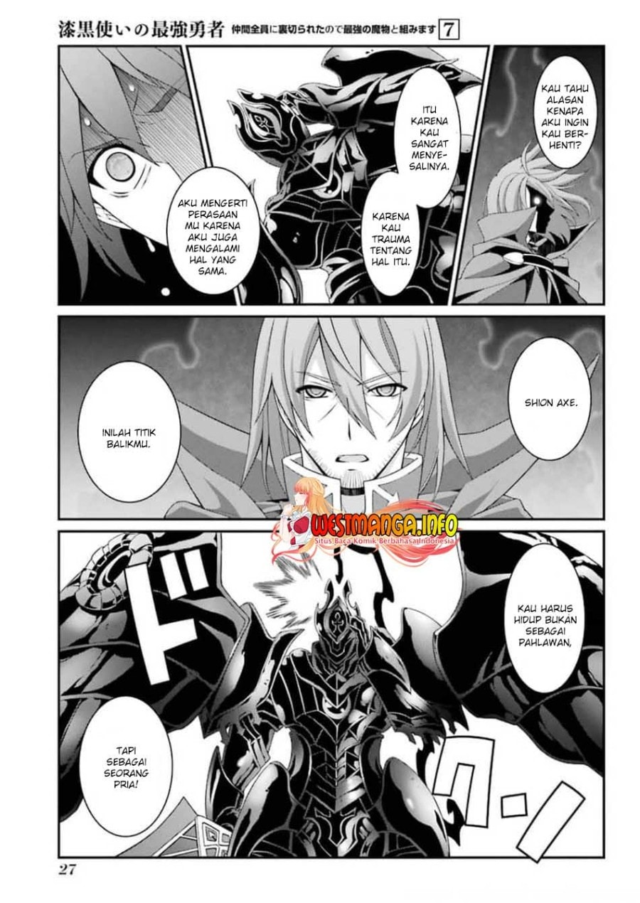 Shikkoku Tsukai no Saikyo Yusha Nakama Zen’in ni Uragira Retanode Saikyo no Mamono - Chapter 32 - Page 25