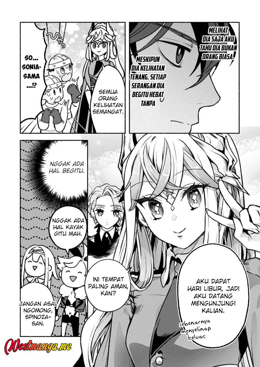 Baca Komik Sono Monban, Saikyou Nitsuki: Tsuihou Sareta Bougyo Ryoku 9999 no Senshi, Outo no Monban Toshite Musou Suru Chapter 36 halaman 13