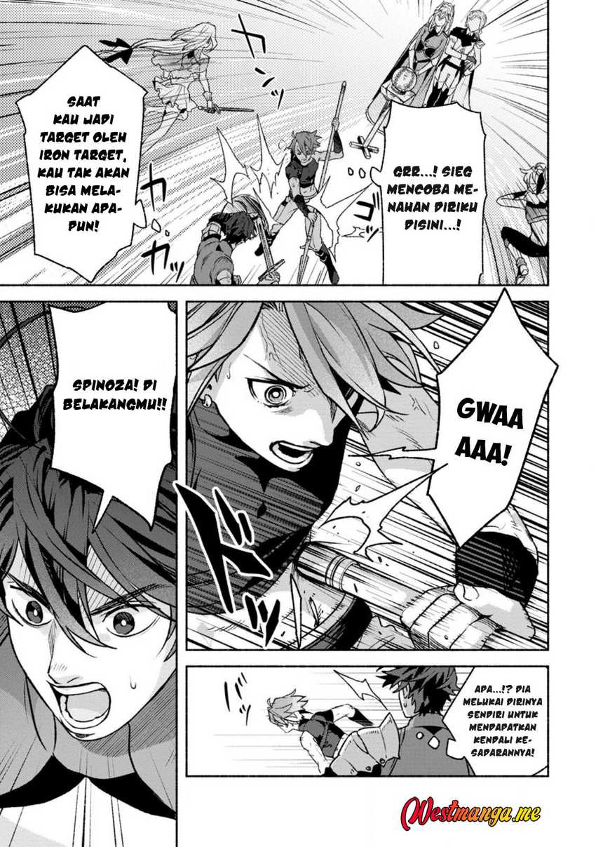 Baca Komik Sono Monban, Saikyou Nitsuki: Tsuihou Sareta Bougyo Ryoku 9999 no Senshi, Outo no Monban Toshite Musou Suru Chapter 36 halaman 24