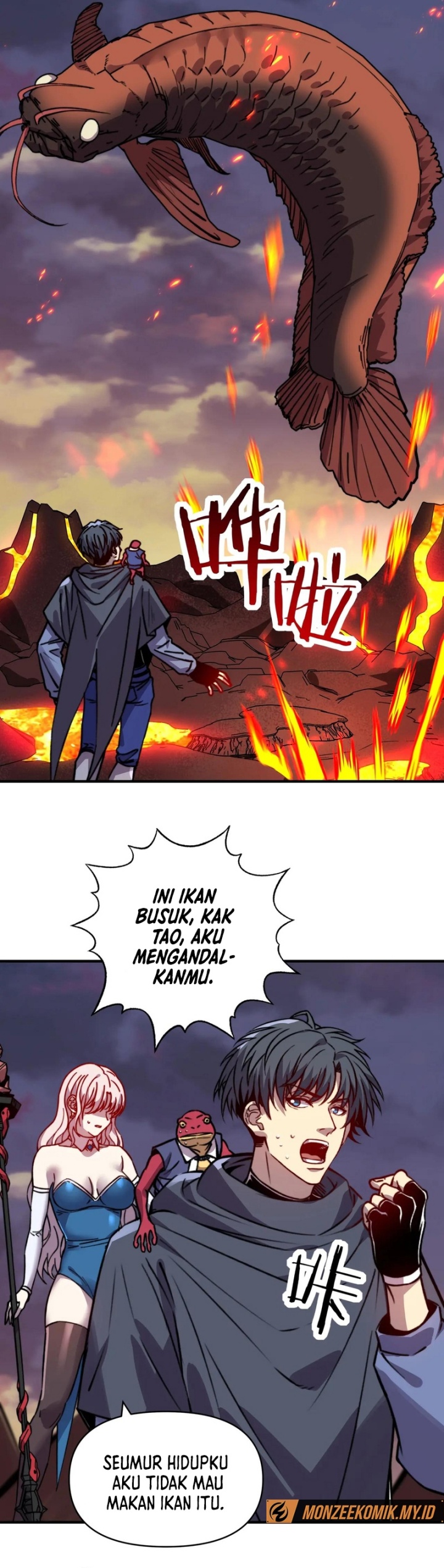 Start by changing your job to the God of Wealth and taming billions of divine pets! Chapter 26 page 34