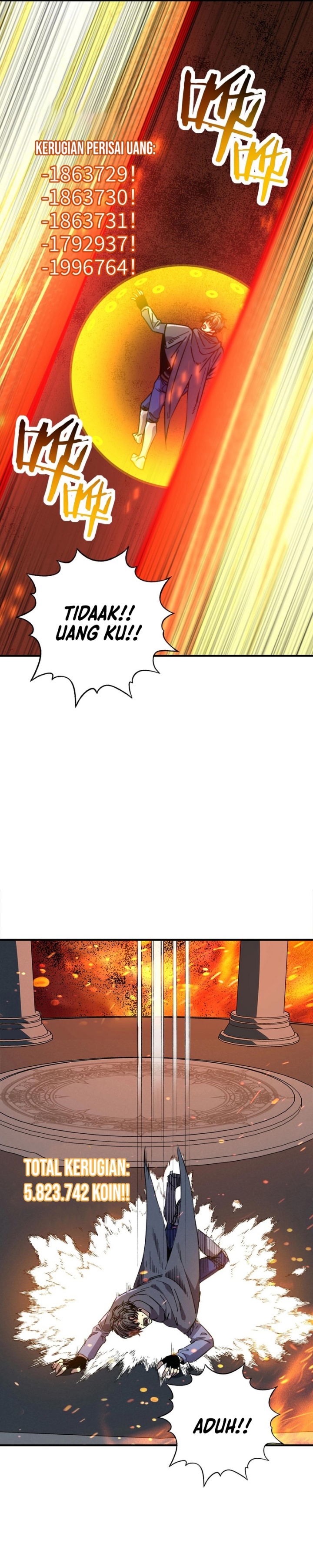 Start by changing your job to the God of Wealth and taming billions of divine pets! Chapter 27 page 38