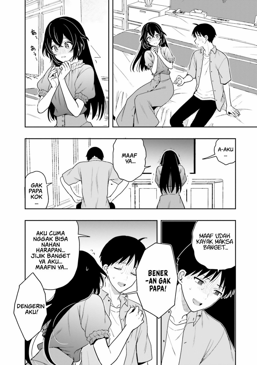 Takachiho Honoka-senpai ga SUKIde SUKIde Iroiro Gamandekinai. Chapter 12.5