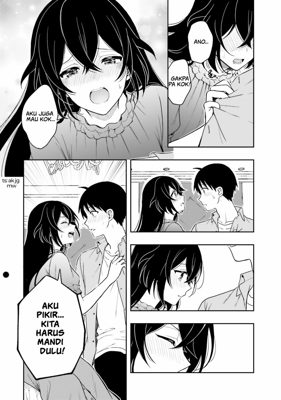Takachiho Honoka-senpai ga SUKIde SUKIde Iroiro Gamandekinai. Chapter 12.5