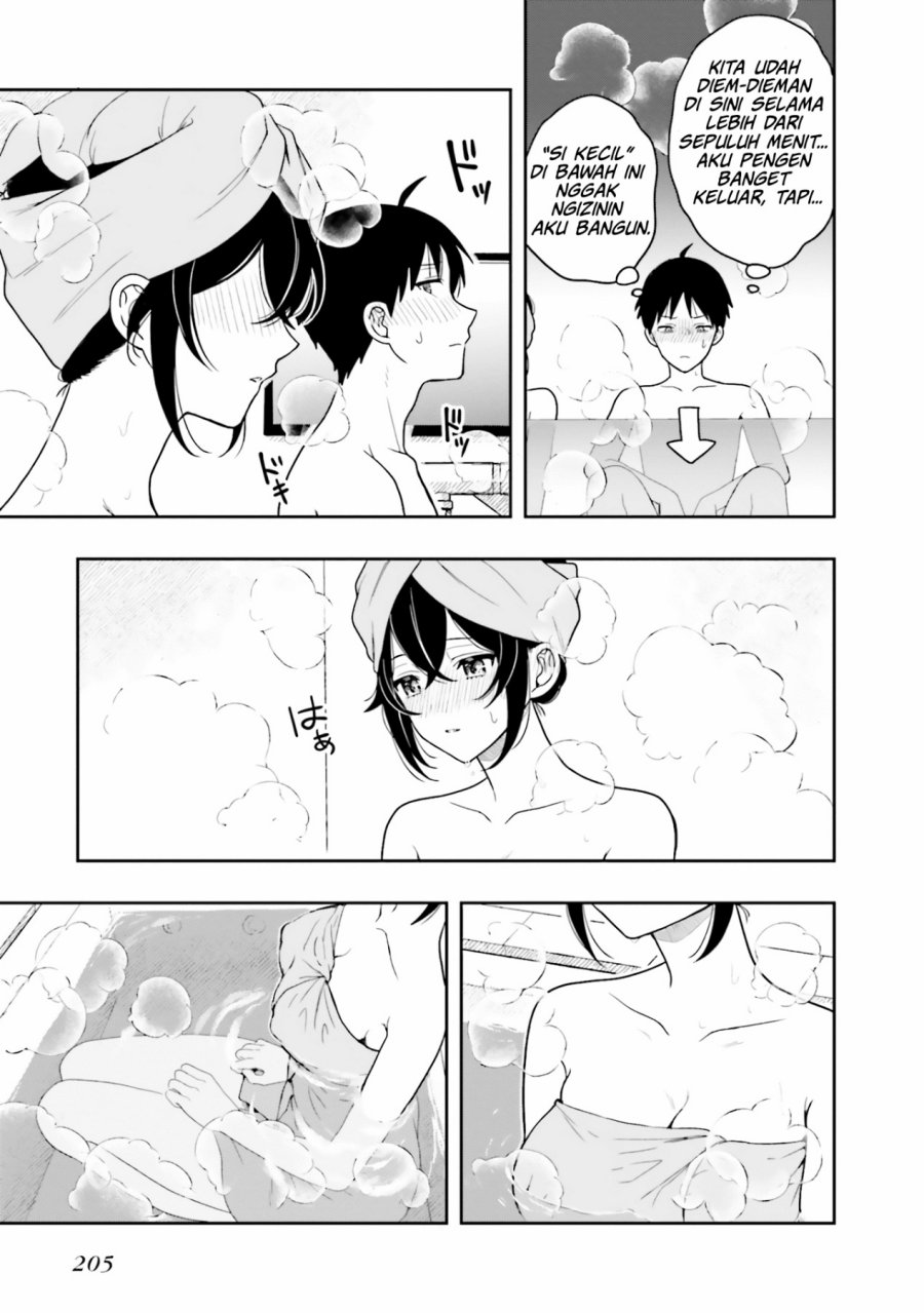 Takachiho Honoka-senpai ga SUKIde SUKIde Iroiro Gamandekinai. Chapter 12.5