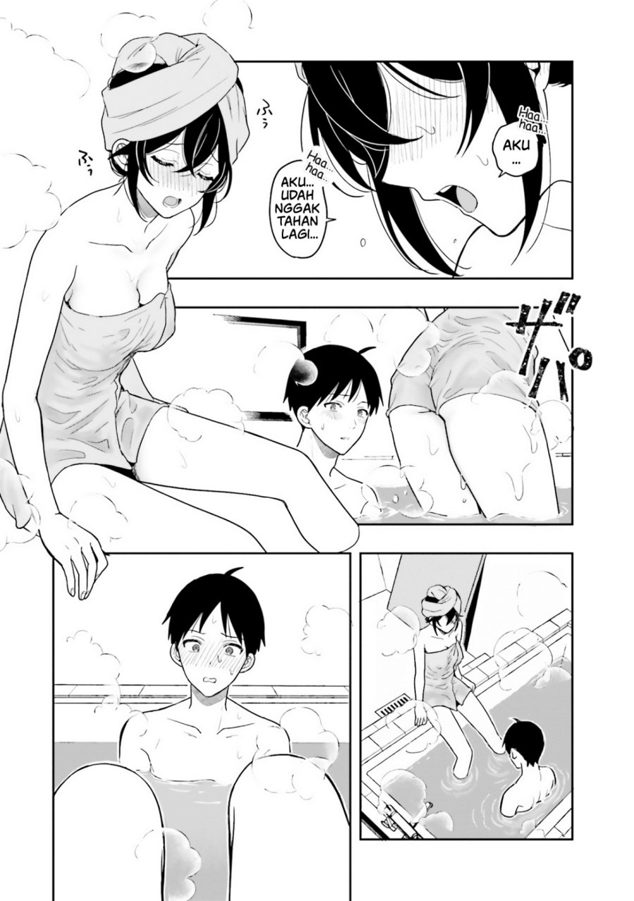 Takachiho Honoka-senpai ga SUKIde SUKIde Iroiro Gamandekinai. Chapter 12.5