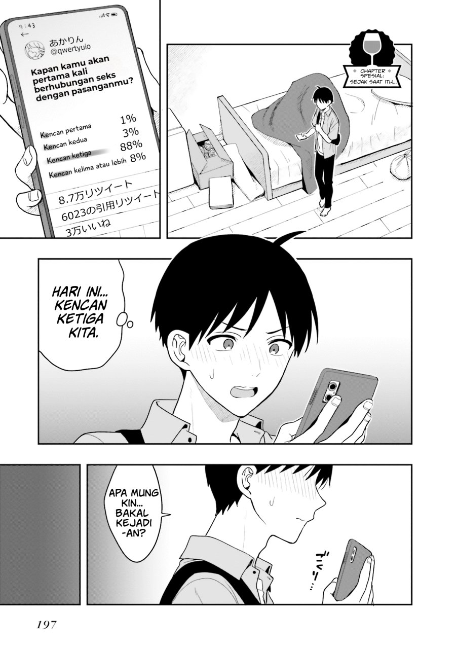 Takachiho Honoka-senpai ga SUKIde SUKIde Iroiro Gamandekinai. Chapter 12.5