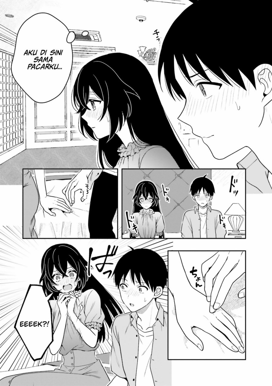 Takachiho Honoka-senpai ga SUKIde SUKIde Iroiro Gamandekinai. Chapter 12.5