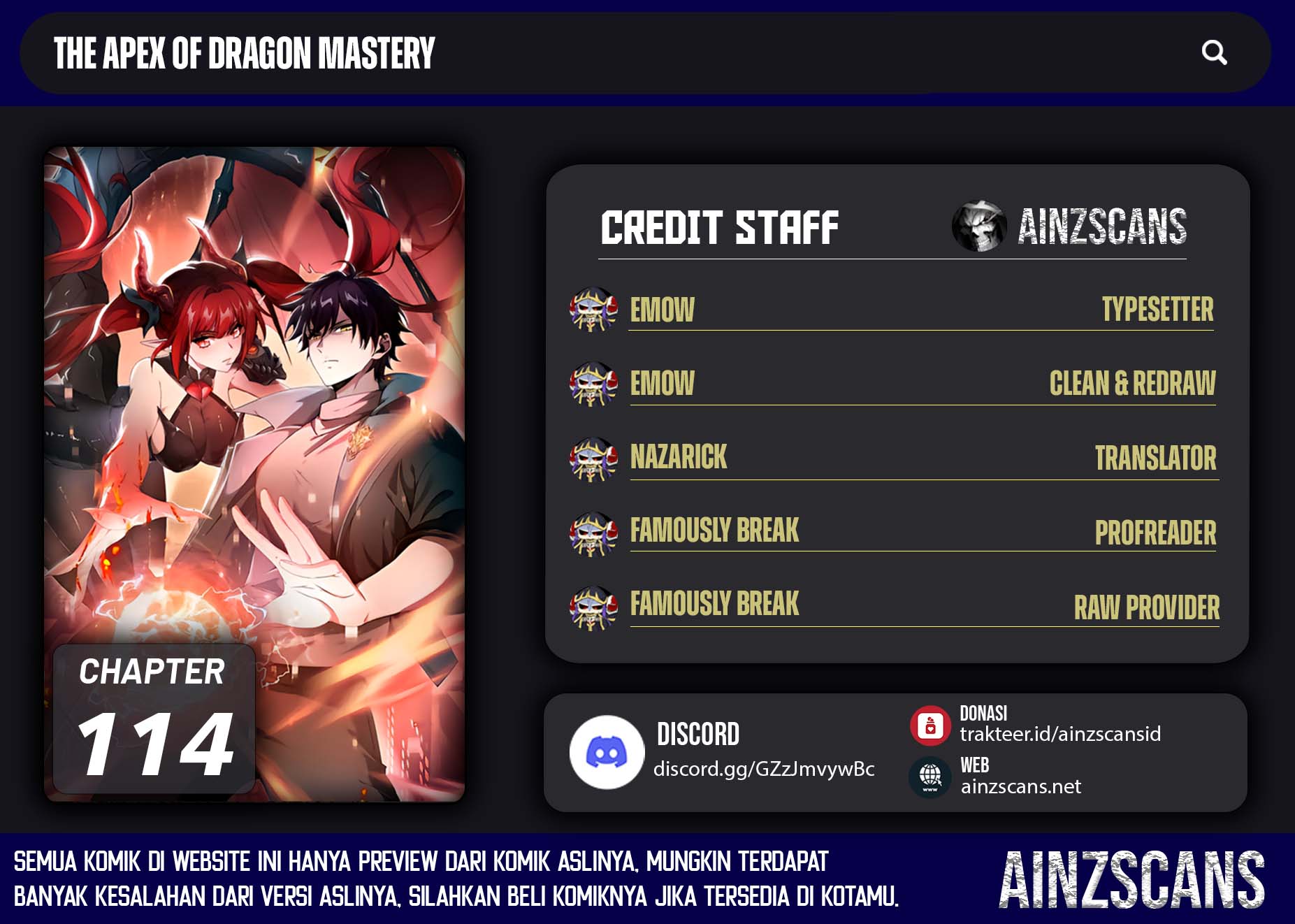 The Apex of Dragon Mastery Chapter 114 page 2