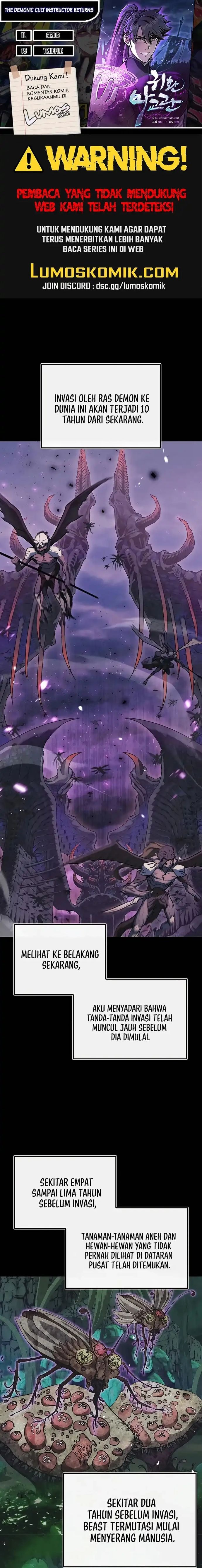The Demonic Cult Instructor Returns (Demon Instructor's Return) - Chapter 23 - Page 1