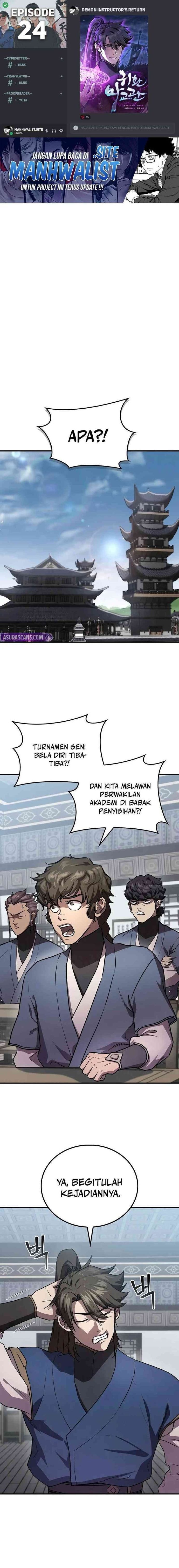 The Demonic Cult Instructor Returns (Demon Instructor's Return) - Chapter 24 - Page 1