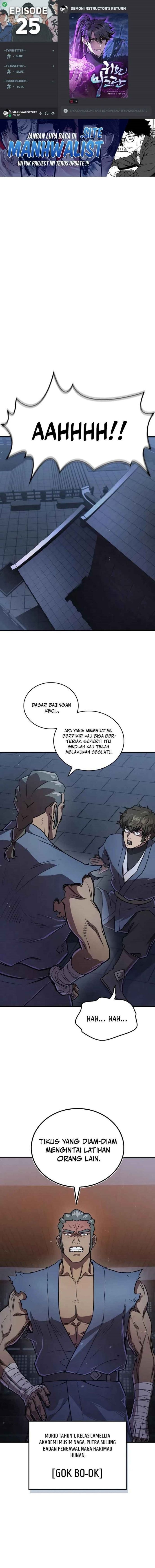 The Demonic Cult Instructor Returns (Demon Instructor's Return) - Chapter 25 - Page 1