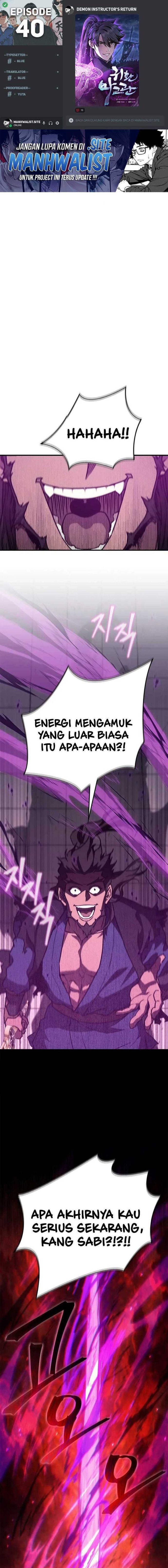 The Demonic Cult Instructor Returns (Demon Instructor's Return) - Chapter 40 - Page 1